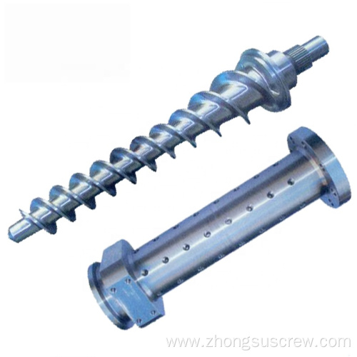 Extruder rubber screw barrel for factory direct